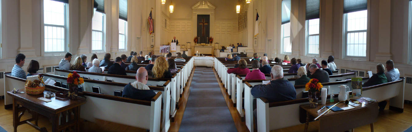 Edgewood Congregational Church sanctuary